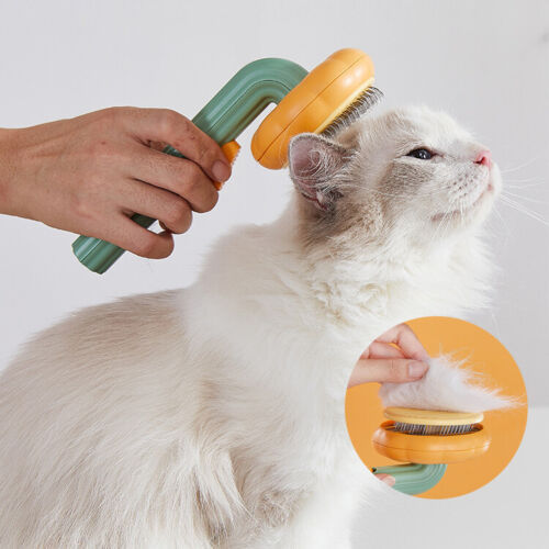 Pet Grooming Self Cleaning Slicker Brush For Dogs Cats Puppy Rabbit.