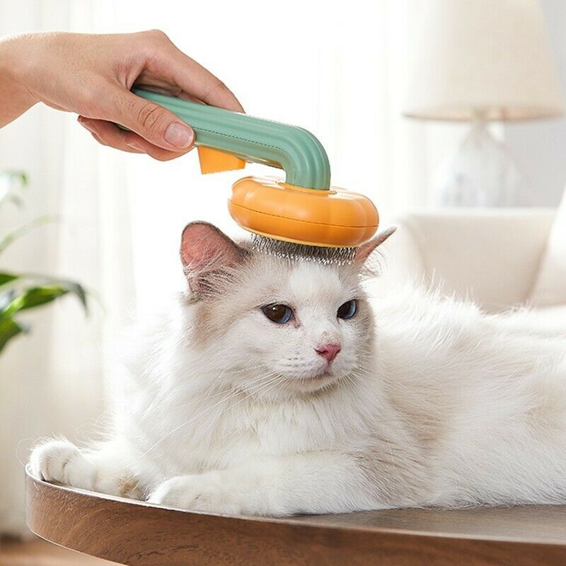 Pet Grooming Self Cleaning Slicker Brush For Dogs Cats Puppy Rabbit.