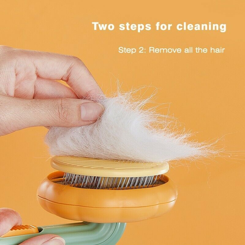 Pet Grooming Self Cleaning Slicker Brush For Dogs Cats Puppy Rabbit.