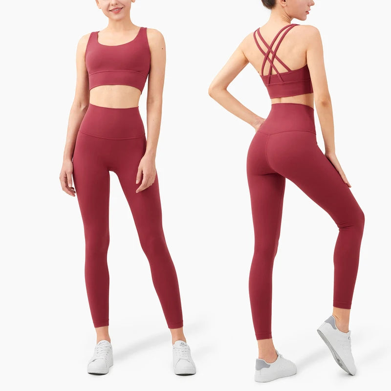 Vnazvnasi 2023 Hot Sale Fitness Female Full Length Leggings 19 Colors Running Pants Comfortable And Formfitting Yoga Pants