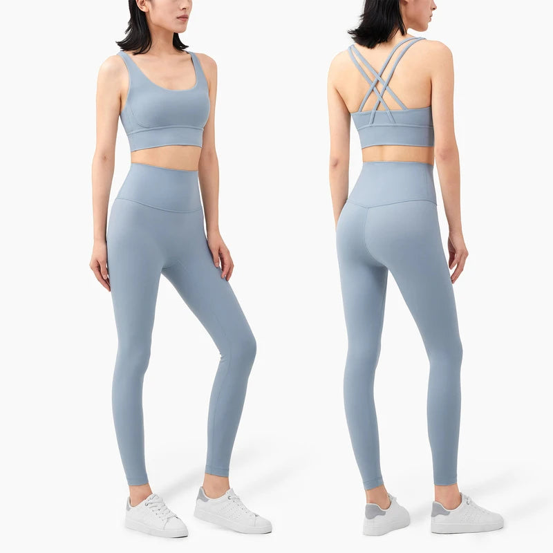 Vnazvnasi 2023 Hot Sale Fitness Female Full Length Leggings 19 Colors Running Pants Comfortable And Formfitting Yoga Pants