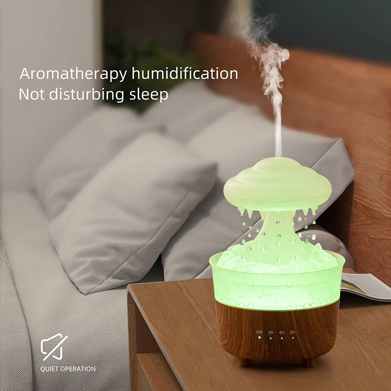 Rain Cloud Night Light Humidifier