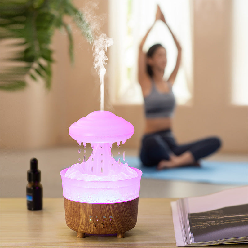 Rain Cloud Night Light Humidifier