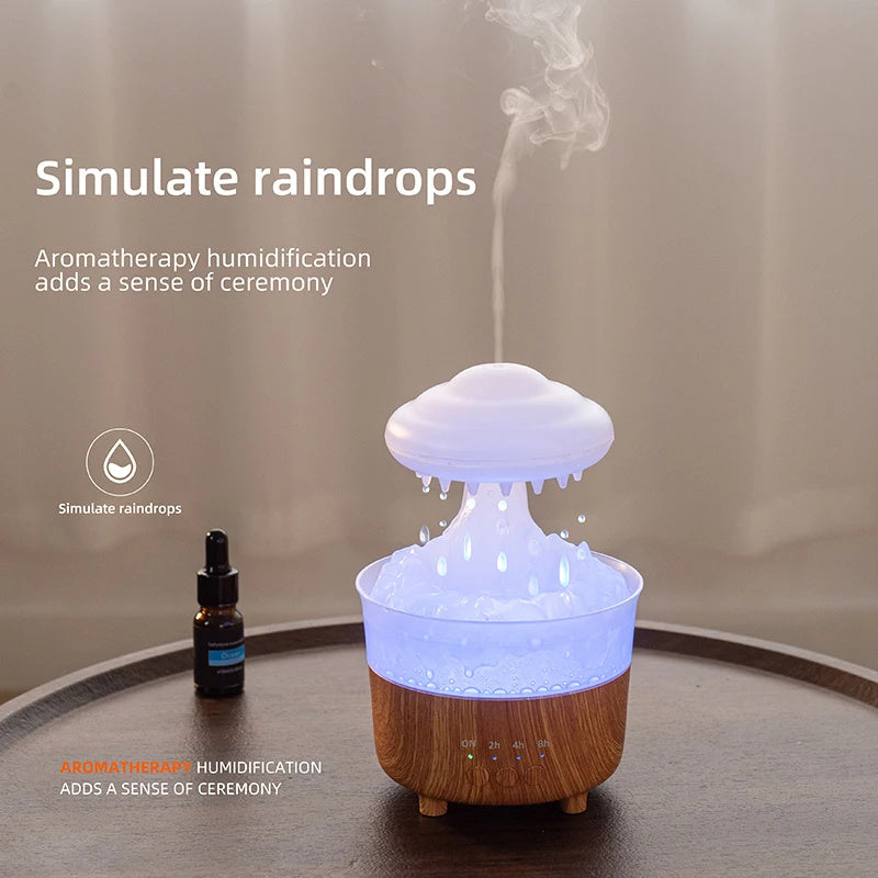 Rain Cloud Night Light Humidifier